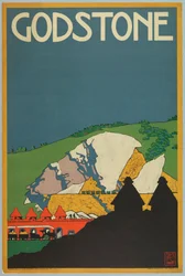 Poster, Godstone, Metropolitana di Londra, 1915
